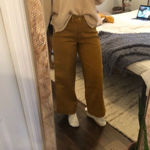 Burnt Orange Flair Jeans